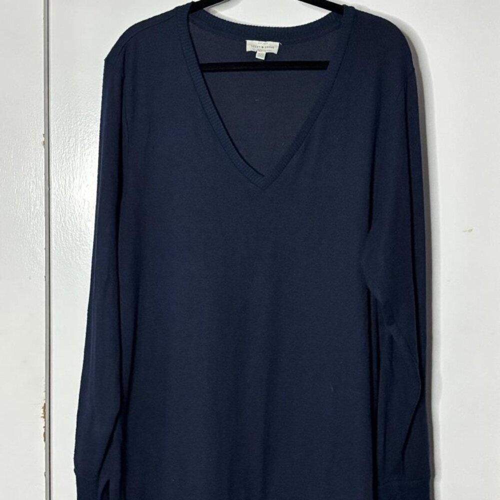 Long Sleeve V-Neck Sweater